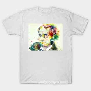 CHARLES BAUDELAIRE - watercolor portrait .4 T-Shirt